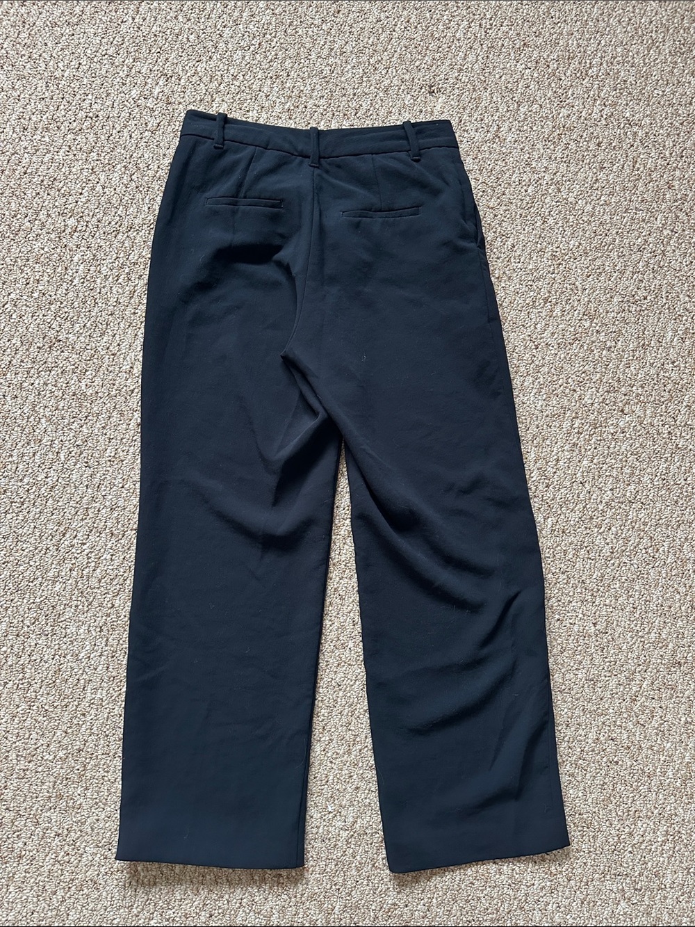 Wilfred Effortless Black Wide-Leg Trousers - Picture 4 of 4